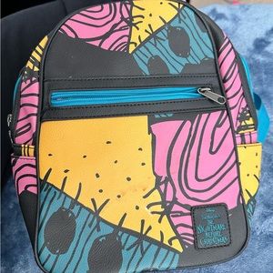 Tim Burton’s Nightmare before Christmas sally skellington backpack purse